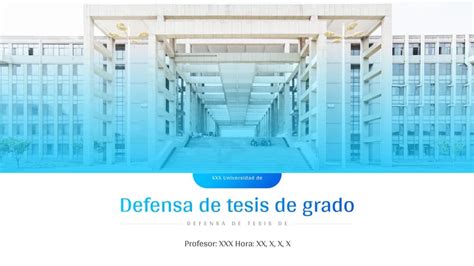 Plantillas Gratis De Defensa De Estudiante De Posgrado Para Power Point