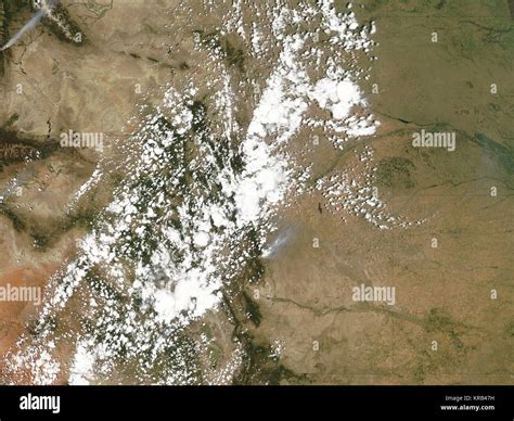 Waldo Canyon Fire Satellite Image June Stock Photo Alamy