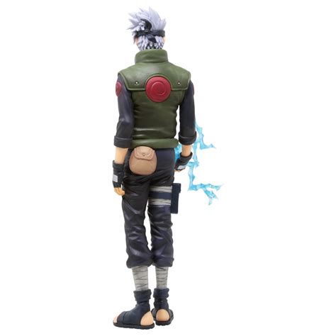 Banpresto Naruto Shippuden Grandista Nero Hatake Kakashi Figure Navy