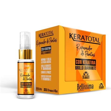 Reparador De Puntas Keratotal Bellissima X 6u De 40ml