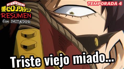 Resumen Parodia Boku No Hero Temporada Por Imitador My Hero Academy