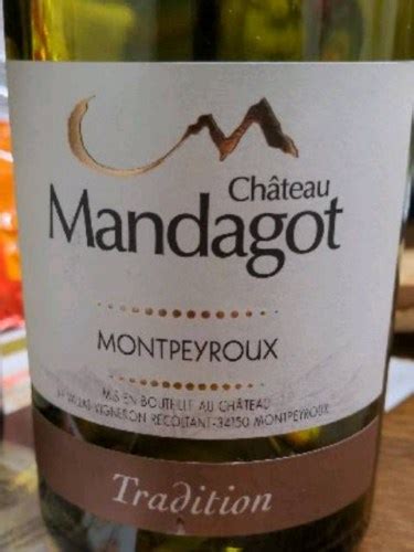 Château Mandagot Tradition Rouge Vivino US