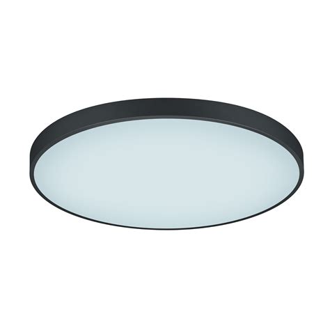 Plafonnier Led Waco Cct Cm Noir Mat Luminaire Fr