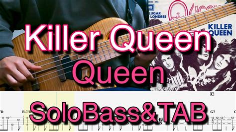 Queen Killer Queen BassSoloCover TAB クイーン キラークイーン ソロベースカバー