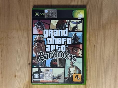 Grand Theft Auto San Andreas Gta Sa Xbox Pal Ita Completo Eur