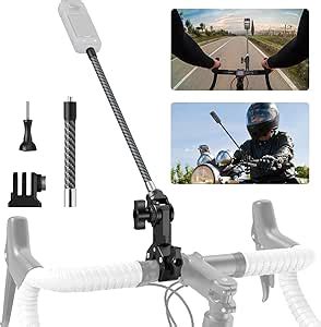 Amazon Bike Motorcycle Handlebar Mount For Insta360 Third Person