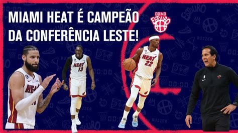 Miami Heat Campe O Da Confer Ncia Leste Da Nba Agora Enfrenta O