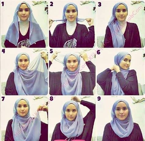 1000+ images about HIJAB Tutorial on Pinterest