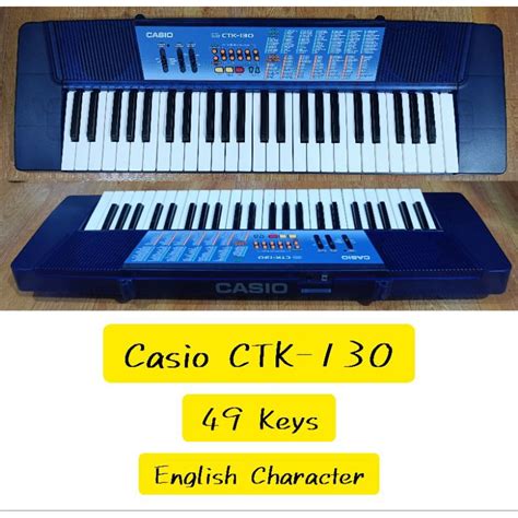 Casio CTK 130 49 Keys Shopee Philippines