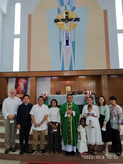 paroki santo mikael perkamil manado smpm  kunjungan  rombongan