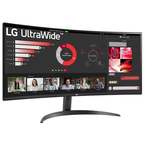 LG 34 LED 34WR50QC B Monitor PC LDLC