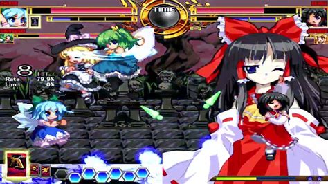 Nick54222 Mugen Cirno And Daiyousei Vs Reimu Hakurei And Marisa