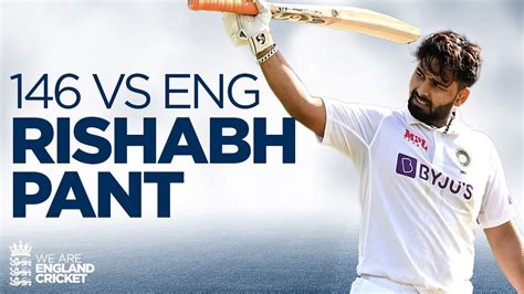 Brilliant Test Innings Rishabh Pant Hits Sensational 146 In England England V India 2022