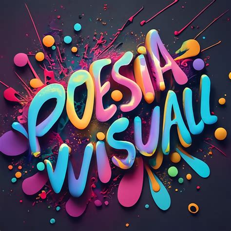 EU SOU POETA - 🎨 Explorando a Poesia Visual 📷 Trata-se...