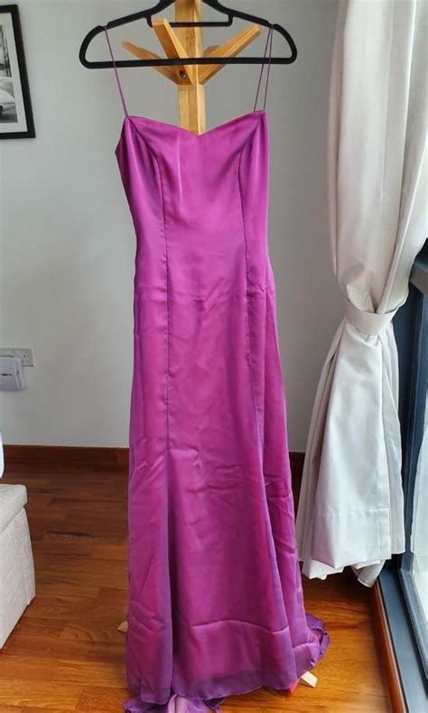 Purple Ethereal Evening Gown From Amanda Lee Weddings Womens Fashion