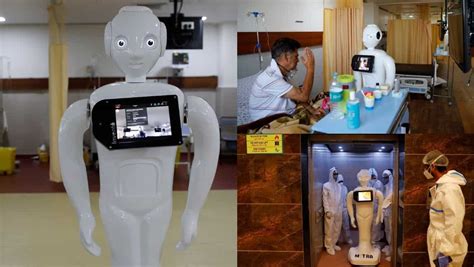 How 'Mitra', a robot became friend of patients, kin in times of Covid ...