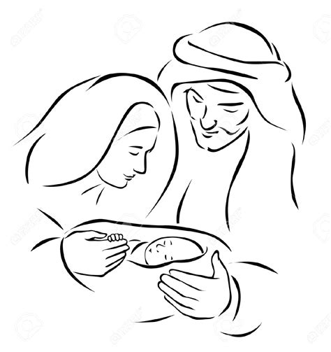 Simple Nativity Scene Drawing At Explore