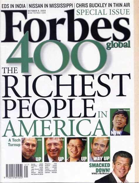 October 6 2003 Forbes Us Special Issue