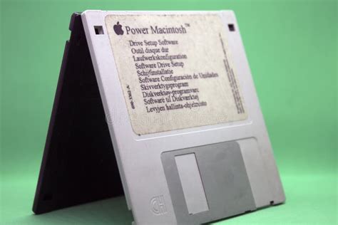 Floppy Disk Power Macintosh Editorial Stock Image - Image of disk, diskette: 262468509