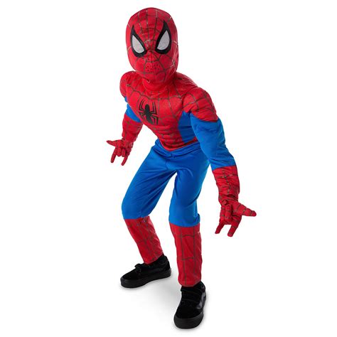 Superheroine Costume: Marvel Spider-Man Ultimate Light-Up Costume for Kids Multi