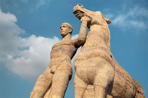 Sculpture Olympiastadion Berlin Germany Manuel Cohen