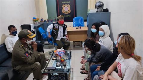 Pasangan Mesum Hingga Waria Terjaring Razia Pekat Satpol PP Kota Depok