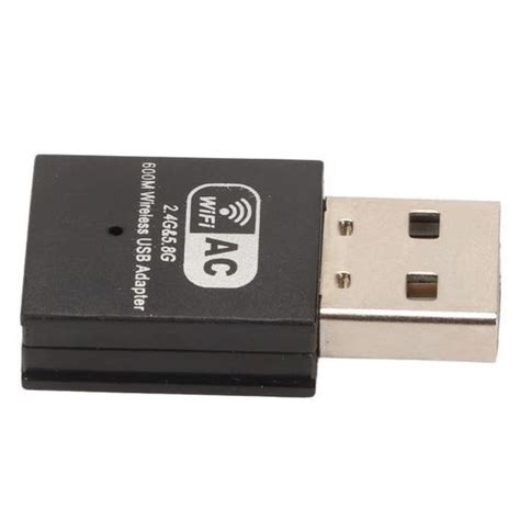 YOSOO Carte réseau sans fil Adaptateur USB WiFi Bluetooth 600Mbps Dual