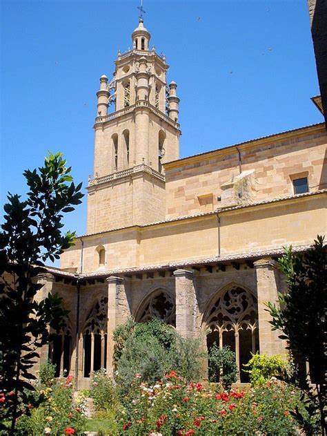 Los Arcos Iglesia De Santa Maria Claustro Camino De Santiago