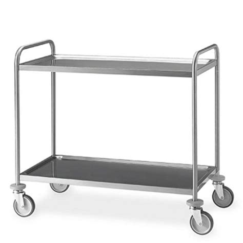 Carrello Piani Acciaio Inox Cm X Xh Kg Multiuso Mod F