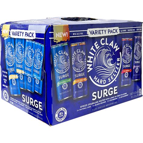 White Claw Hard Seltzer Surge Variety Pack Gotoliquorstore