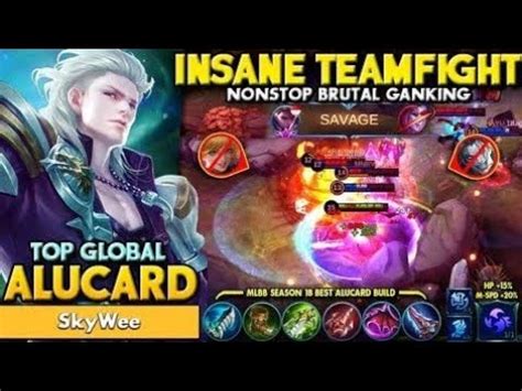 Mobile Legend Epic Come Back Alucard Savage YouTube