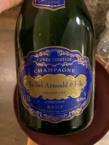 Michel Arnould Fils Cuv E Prestige Brut Champagne Grand Cru Verzenay