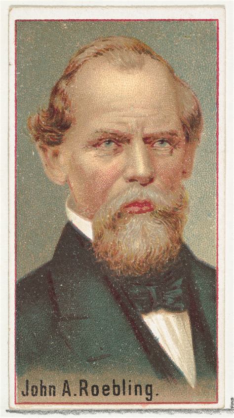 Issued By Allen And Ginter John A Roebling Printers Sample For The