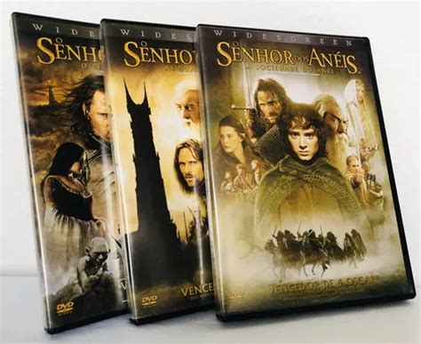 O Senhor Dos Anéis Trilogia Completa 6 Dvds Parcelamento sem juros