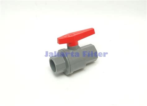 Jual Stop Kran Ball Valve Pvc Kdj Taiwan Di Lapak Jakarta Filter