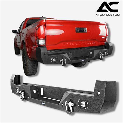 Defensa Trasera Uso Rudo Toyota Tacoma Atom Custom