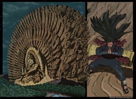 Harshirama The First Hokage Wood Style Budha 1000 Hands Naruto Shippuden Anime Naruto