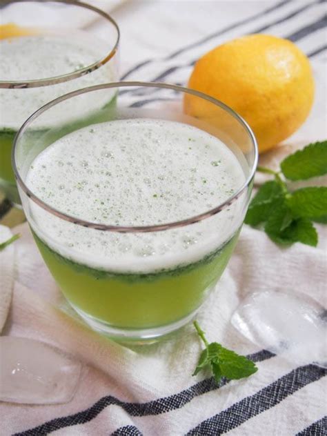 Limonana Is A Levantine Middle Eastern Refreshing Mint Lemonade Its