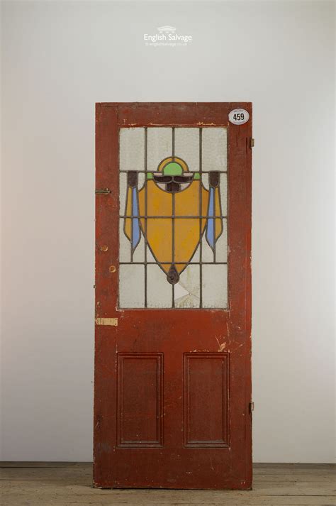 Antique Stained Glass Front Door