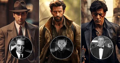 Shah Rukh Khan As James Bond To Hrithik Roshan As Wolverine Ai