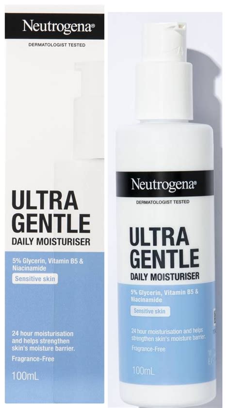 Shop Neutrogena Ultra Gentle Daily Moisturiser Sensitive 100ml