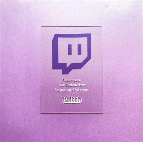 Twitch Award Personalised Gamer/ Streamer Award Content | Etsy