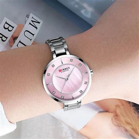 Ripley Reloj An Logo Curren Original Krec Para Mujer Acero Color