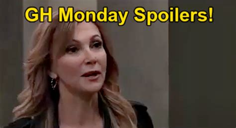 General Hospital Spoilers Monday October Anna Shares Secret