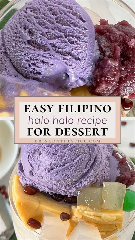 Easy Filipino Halo Halo Dessert With The Must Have Toppings Bring On