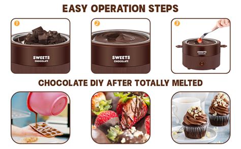 Amazon 8 79oz Electric Chocolate Melting Pot MINI Melting Fondue