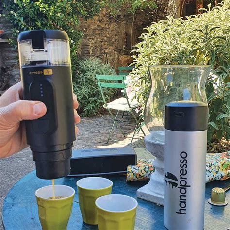 Handpresso E Presso Plus Portable Coffee Maker With Battery For The Car