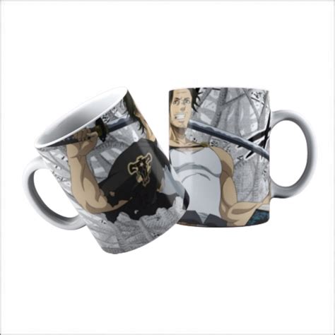 Caneca Black Clover Porcelana Anime No Elo7 Otaku Nerd Store 18aeea5