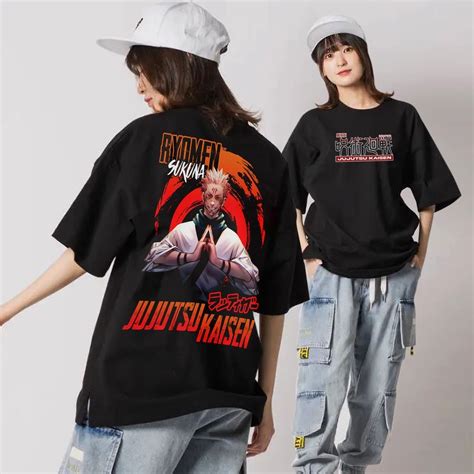 Camiseta Básica Unissex Ryomen Sukuna Jujutsu Kaisen Shopee Brasil