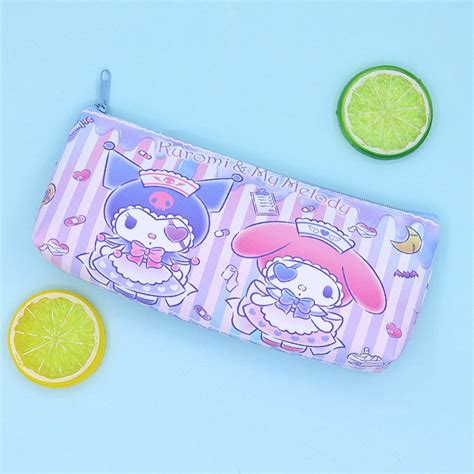 Kuromi Cinnamoroll Pencil Case Stationery Storage Shopee Malaysia